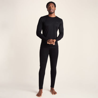 Darley Mens Thermal Base Layer Set - Black