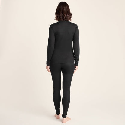 Darley Womens Thermal Base Layer Set - Black