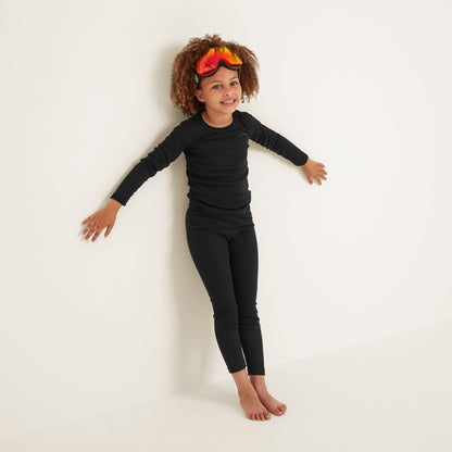 Darley Kids Thermal Base Layer Set - Black