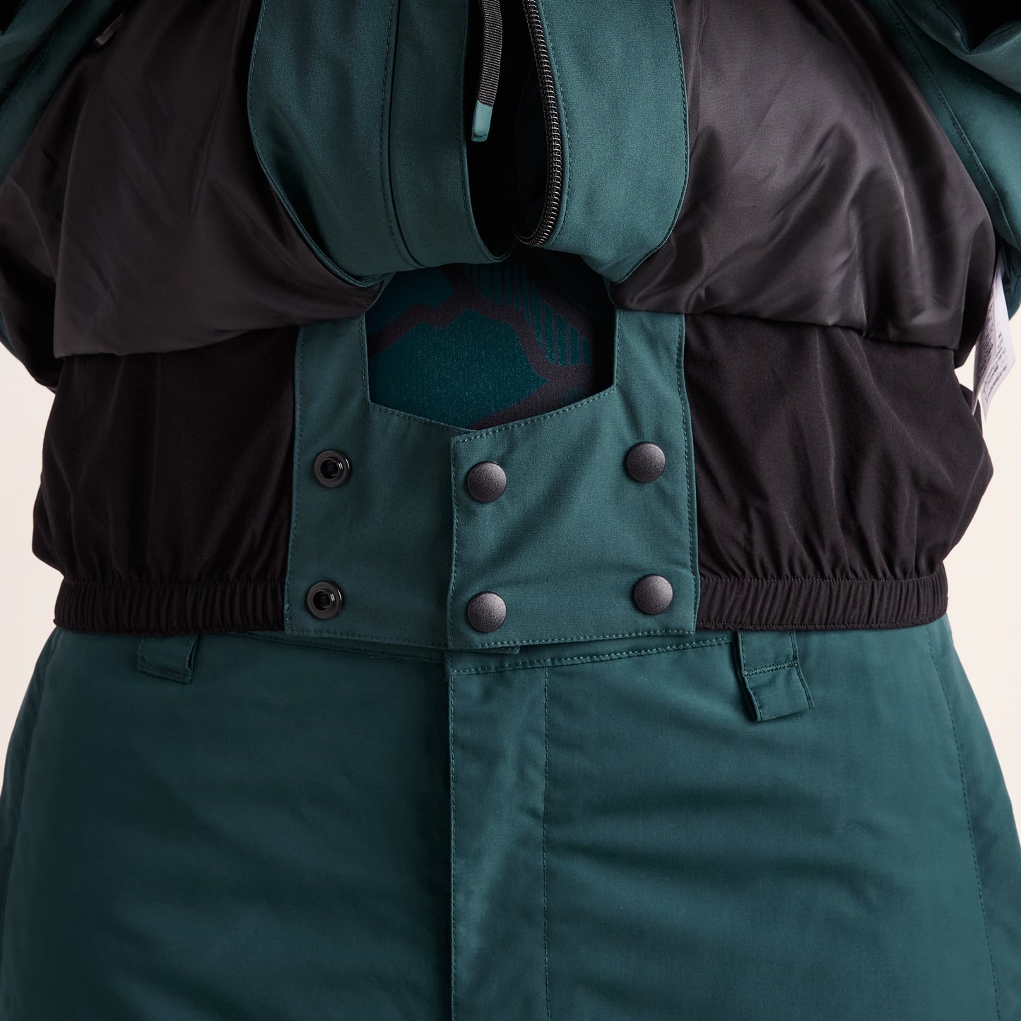 Davos Mens Shower Resistant Insulated Ski Jacket - Dark Turquoise