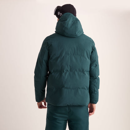Davos Mens Shower Resistant Insulated Ski Jacket - Dark Turquoise