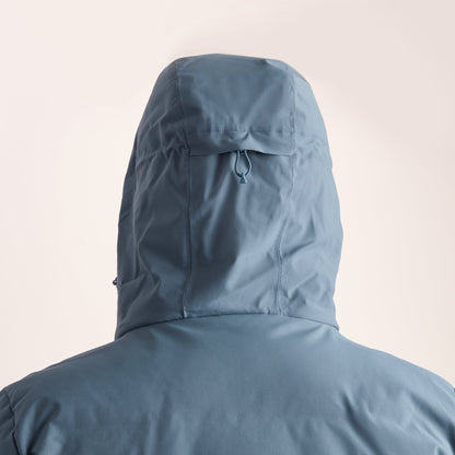 Davos Mens Shower Resistant Insulated Ski Jacket - Fjord Blue