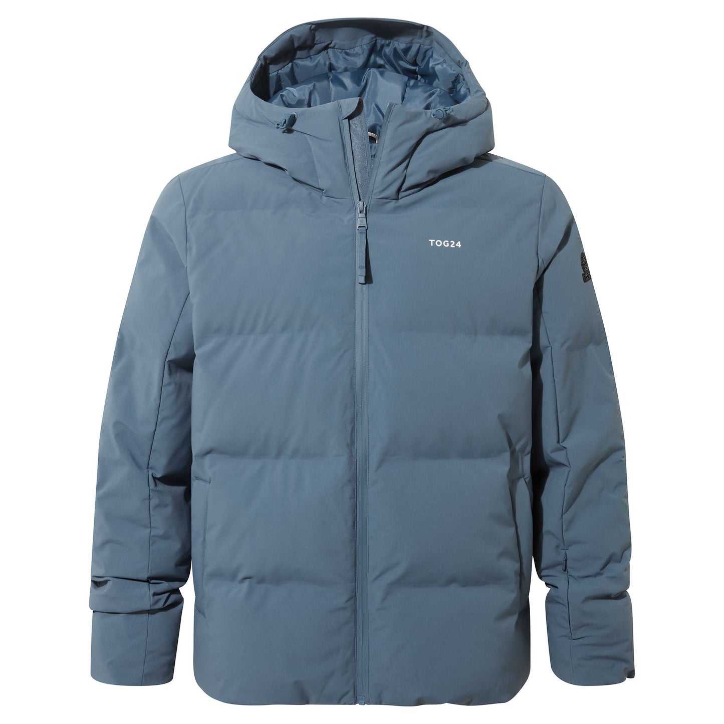 Davos Mens Shower Resistant Insulated Ski Jacket - Fjord Blue