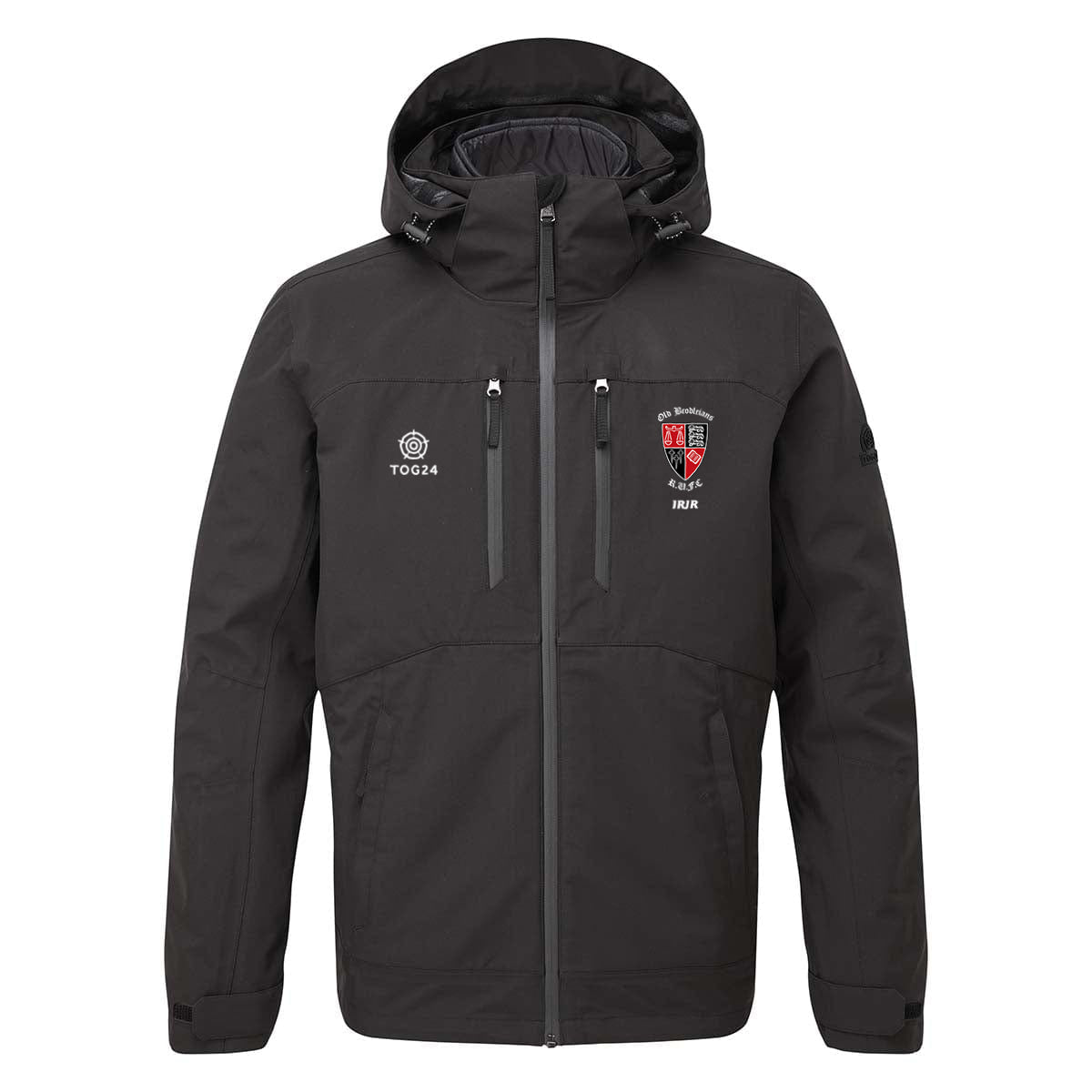 Old Brodleians Mens - Denton 3-in-1 Waterproof Jacket Black