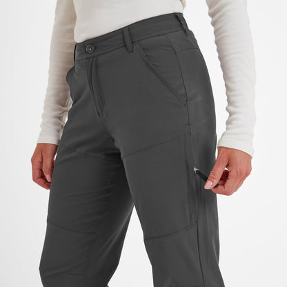 Denver Womens Walking Trousers Short - Storm