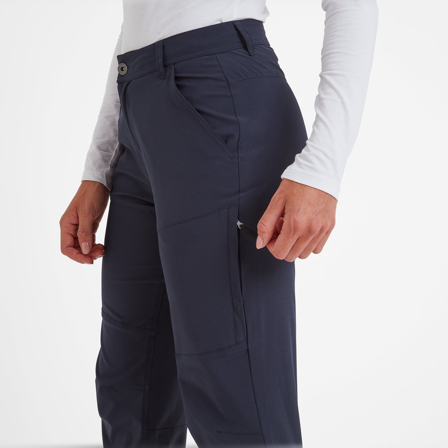 Denver Womens Walking Trousers Short - Navy