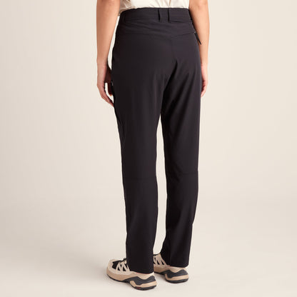 Denver Womens Walking Trousers Short - Black