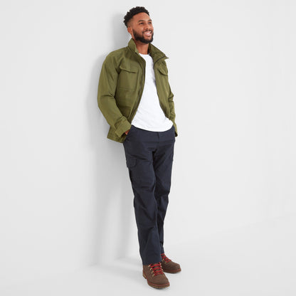 Dibden Mens Cargo Trousers Regular - Midnight