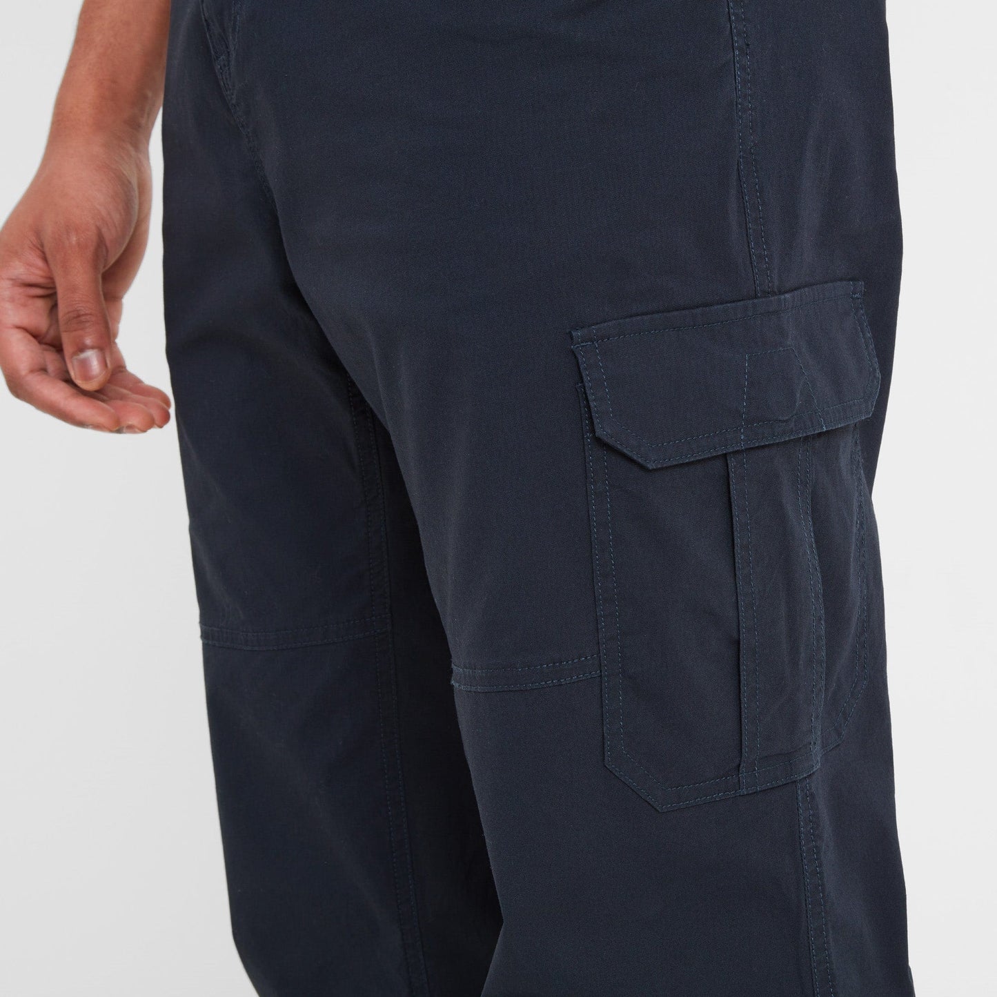 Dibden Mens Cargo Trousers Regular - Midnight
