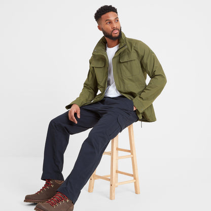 Dibden Mens Cargo Trousers Regular - Midnight
