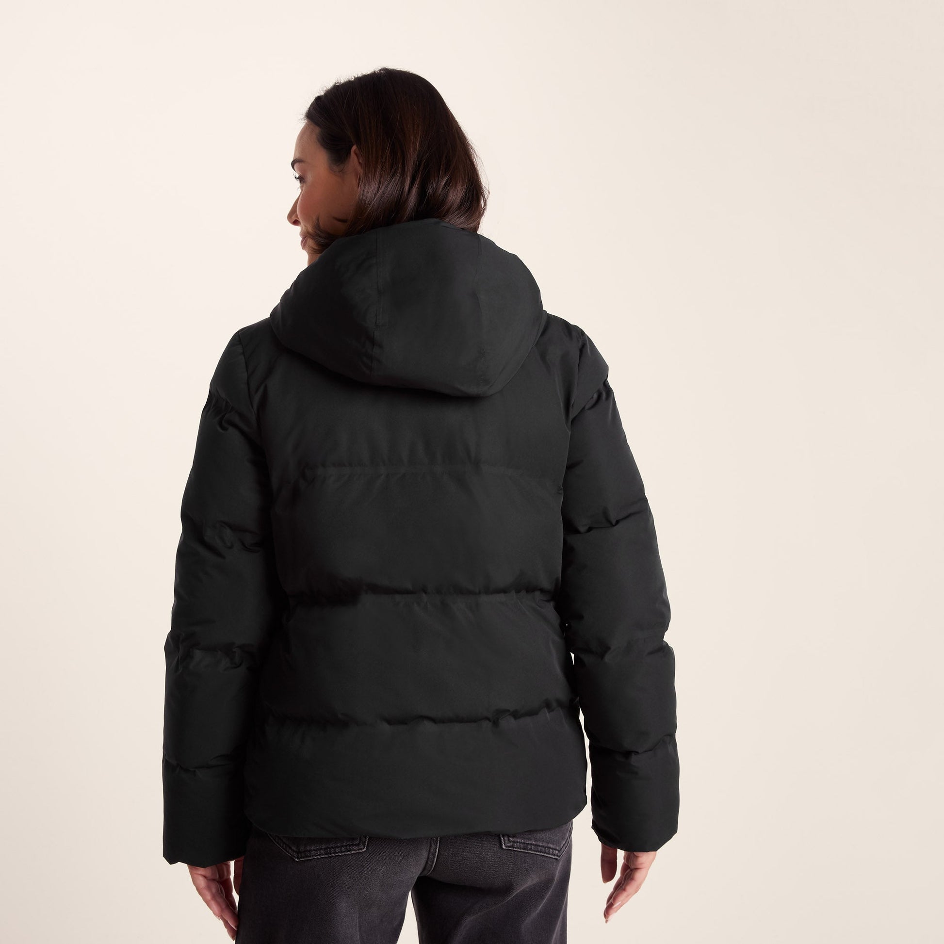Dina Womens Shower Resistant Insulated Jacket - Black