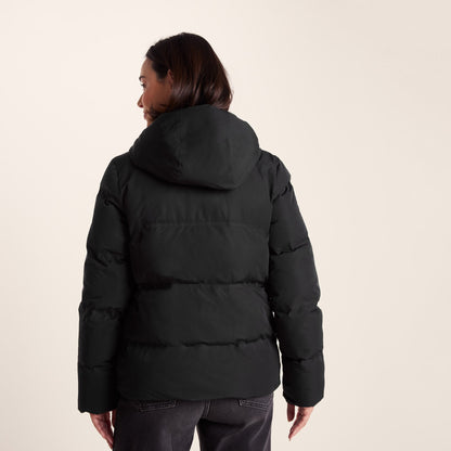 Dina Womens Shower Resistant Insulated Jacket - Black