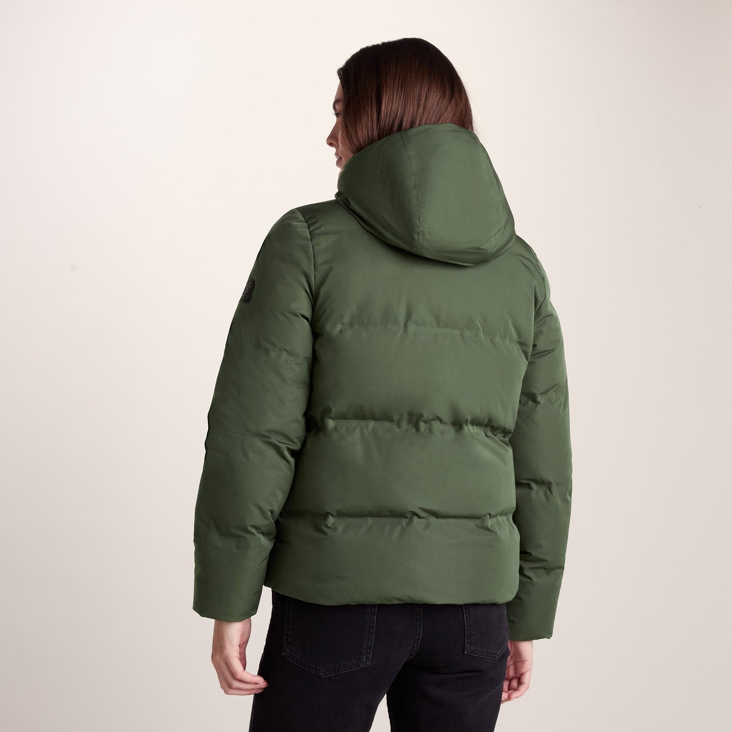 Dina Womens Shower Resistant Insulated Jacket - Dark Green