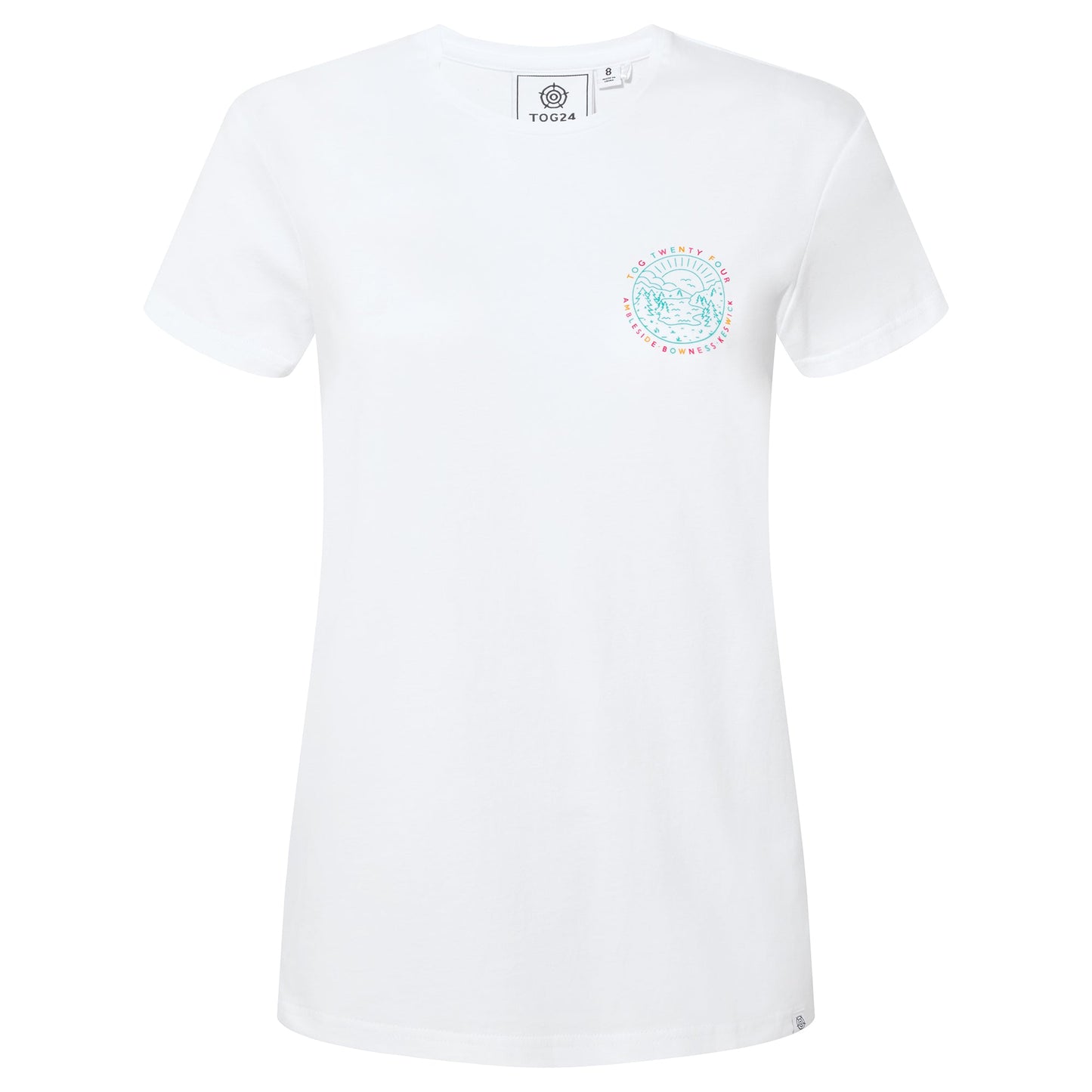 District Womens 100% Cotton Supersoft T-Shirt - Optic White