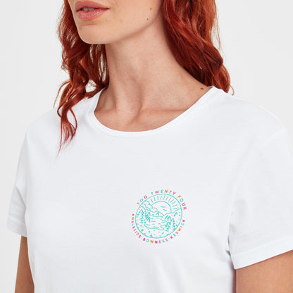 District Womens 100% Cotton Supersoft T-Shirt - Optic White