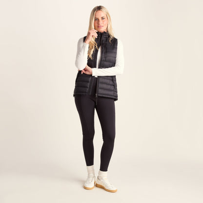 Drax Womens Down Gilet - Black
