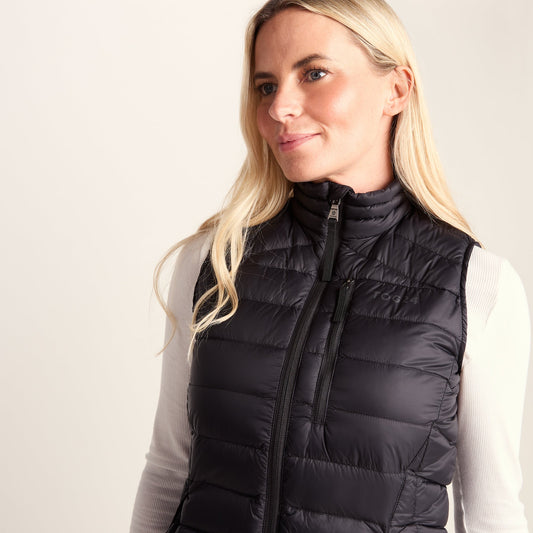 Drax Womens Down Gilet - Black