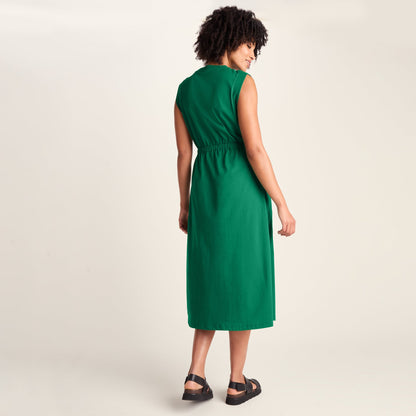 Ebony Womens Supersoft Dress - Green