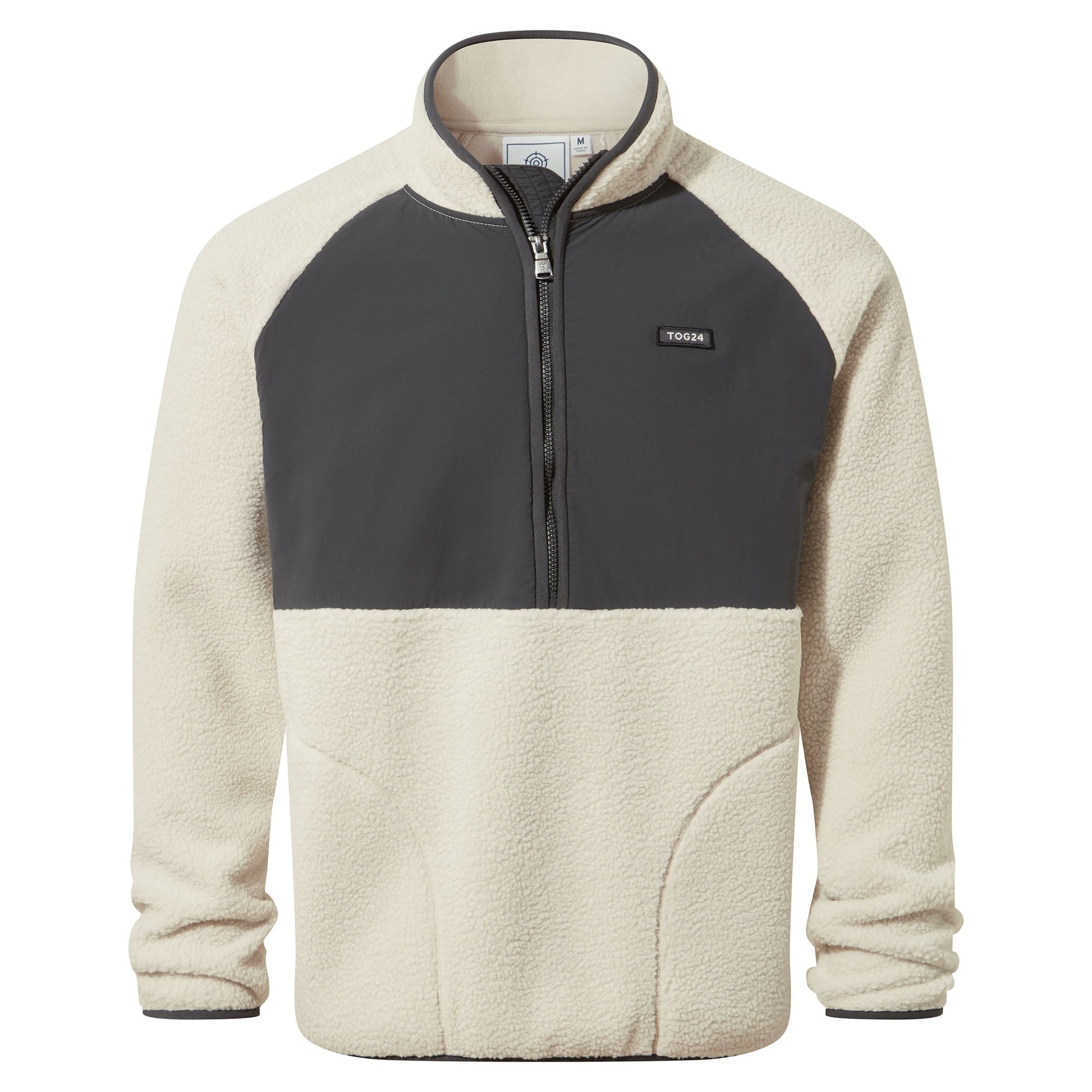 Eldon Mens Sherpa Fleece - Warm Cloud