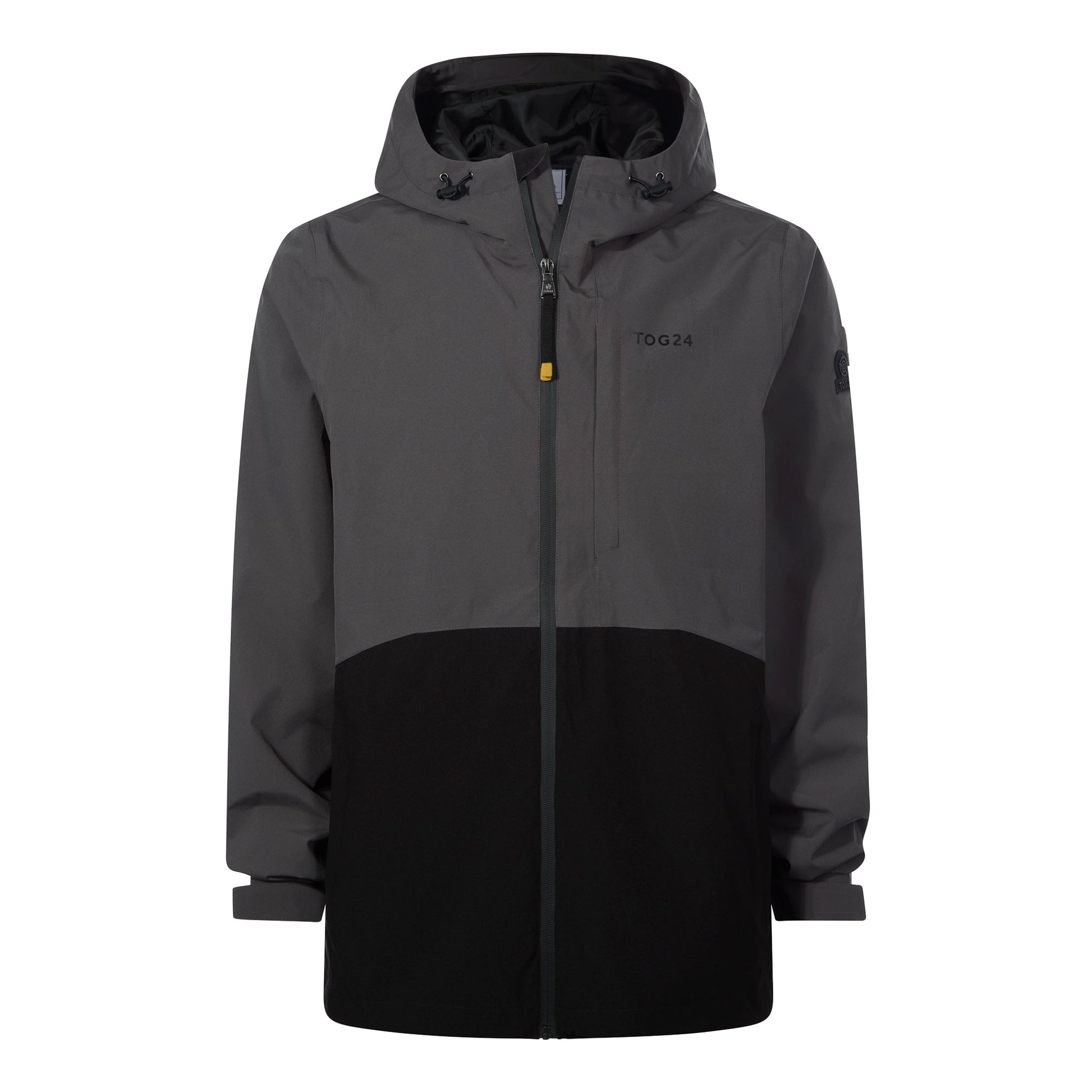 Ellon Mens Waterproof Jacket - Black/Deep Slate