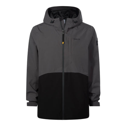 Ellon Mens Waterproof Jacket - Black/Deep Slate