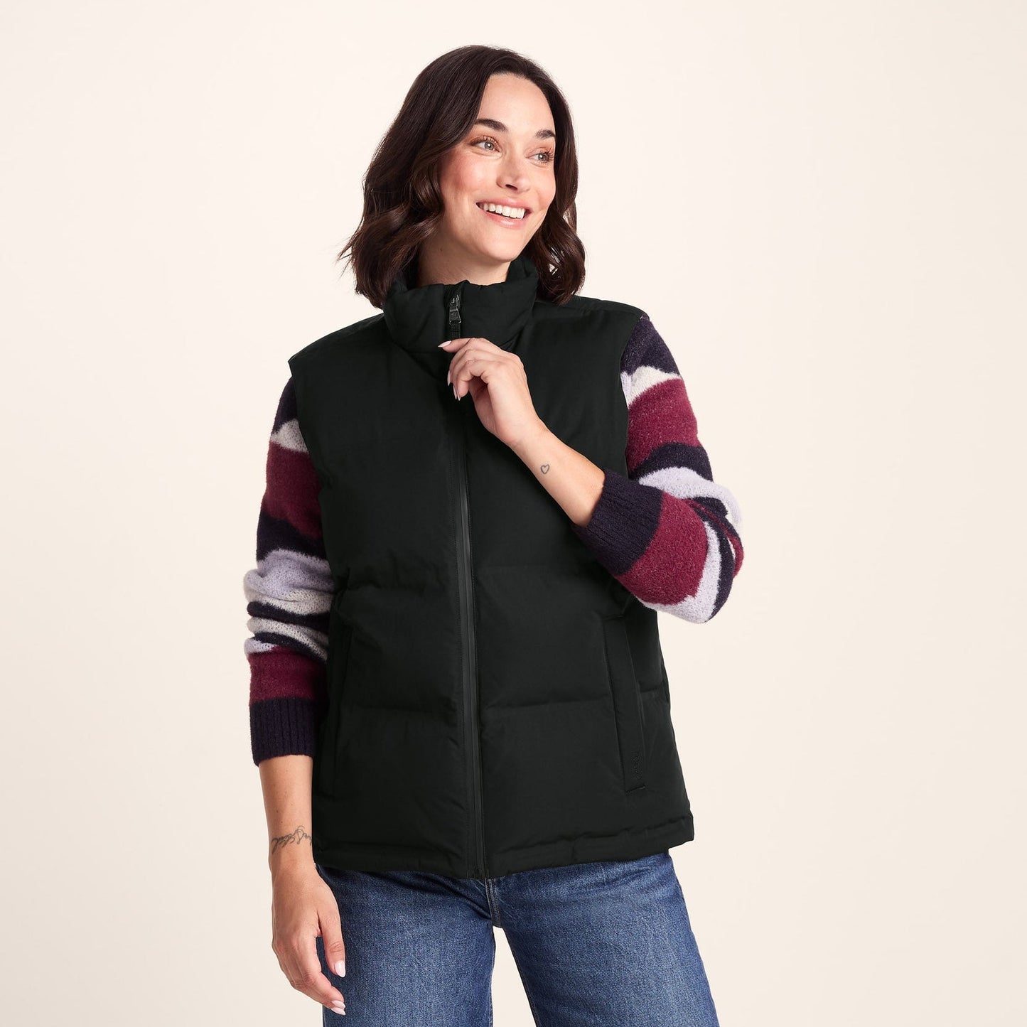 Elyna Womens Shower Resistant Insulated Gilet - Black