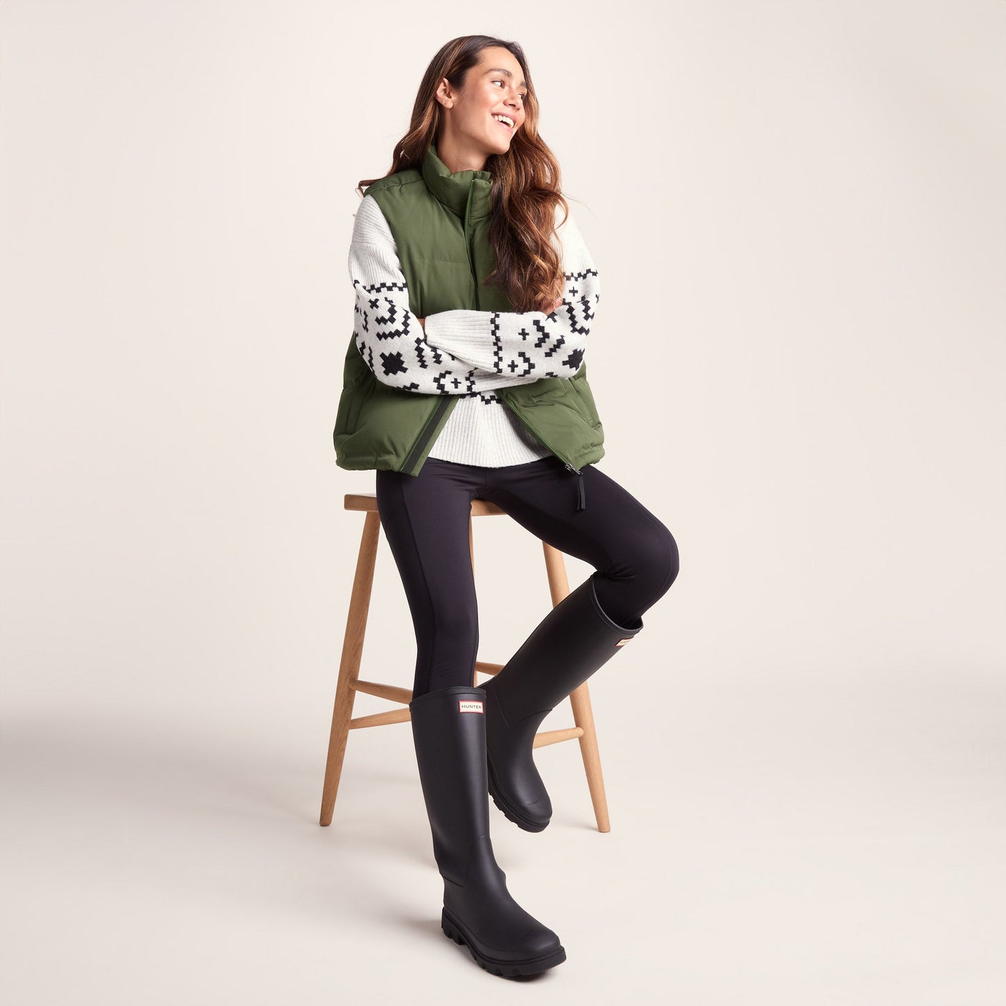 Elyna Womens Shower Resistant Insulated Gilet - Dark Green