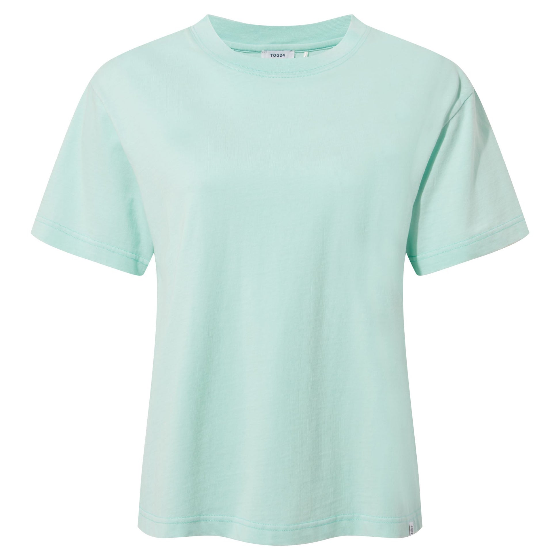 Erica Womens 100% Cotton Supersoft T-Shirt - Aqua Mist