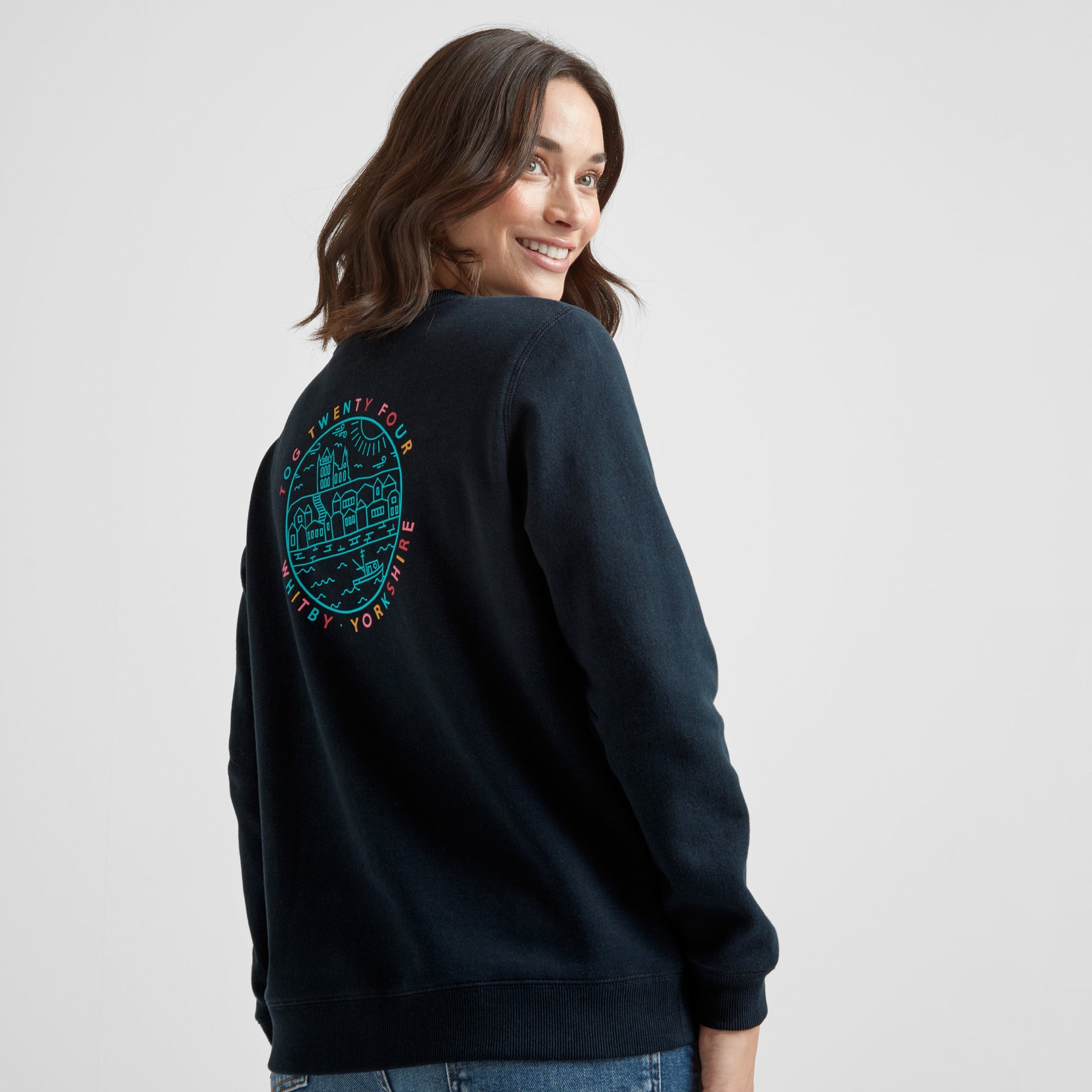 Esk Womens Supersoft Sweatshirt - Dark Indigo