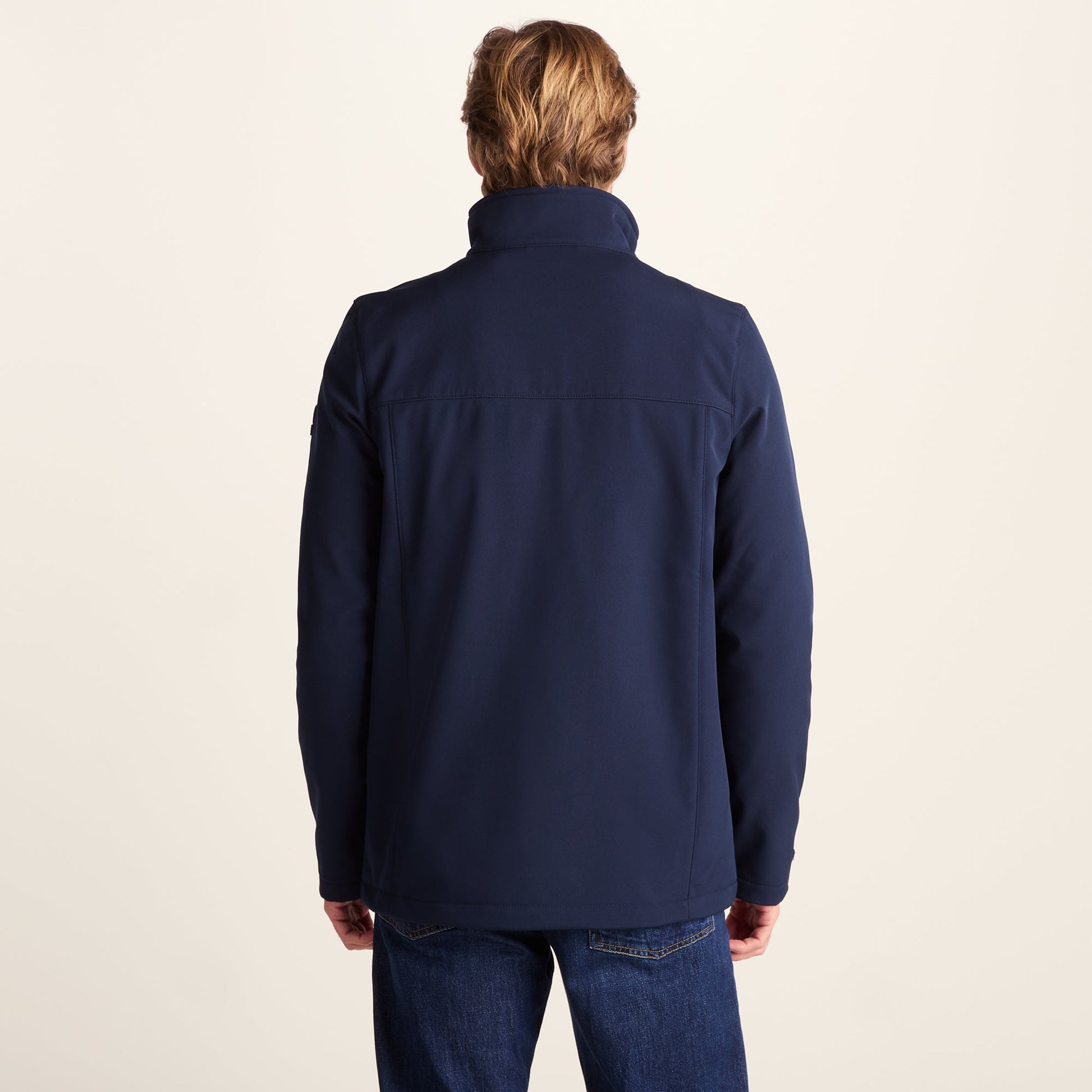 Feizor Mens Shower Resistant Softshell Jacket - Navy