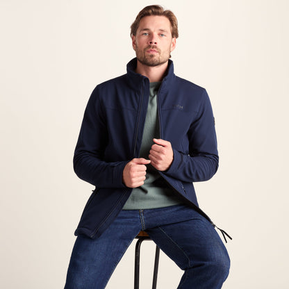 Feizor Mens Shower Resistant Softshell Jacket - Navy