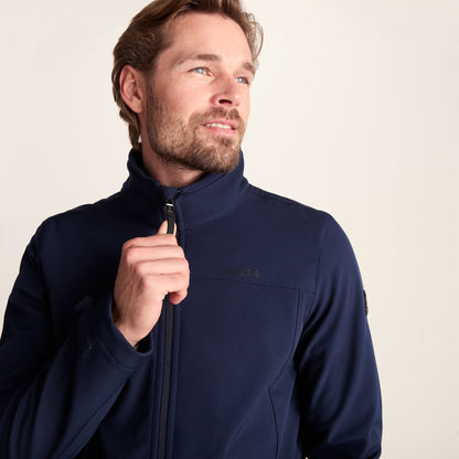 Feizor Mens Shower Resistant Softshell Jacket - Navy