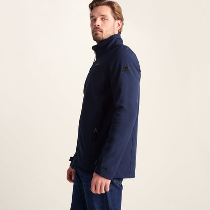 Feizor Mens Shower Resistant Softshell Jacket - Navy