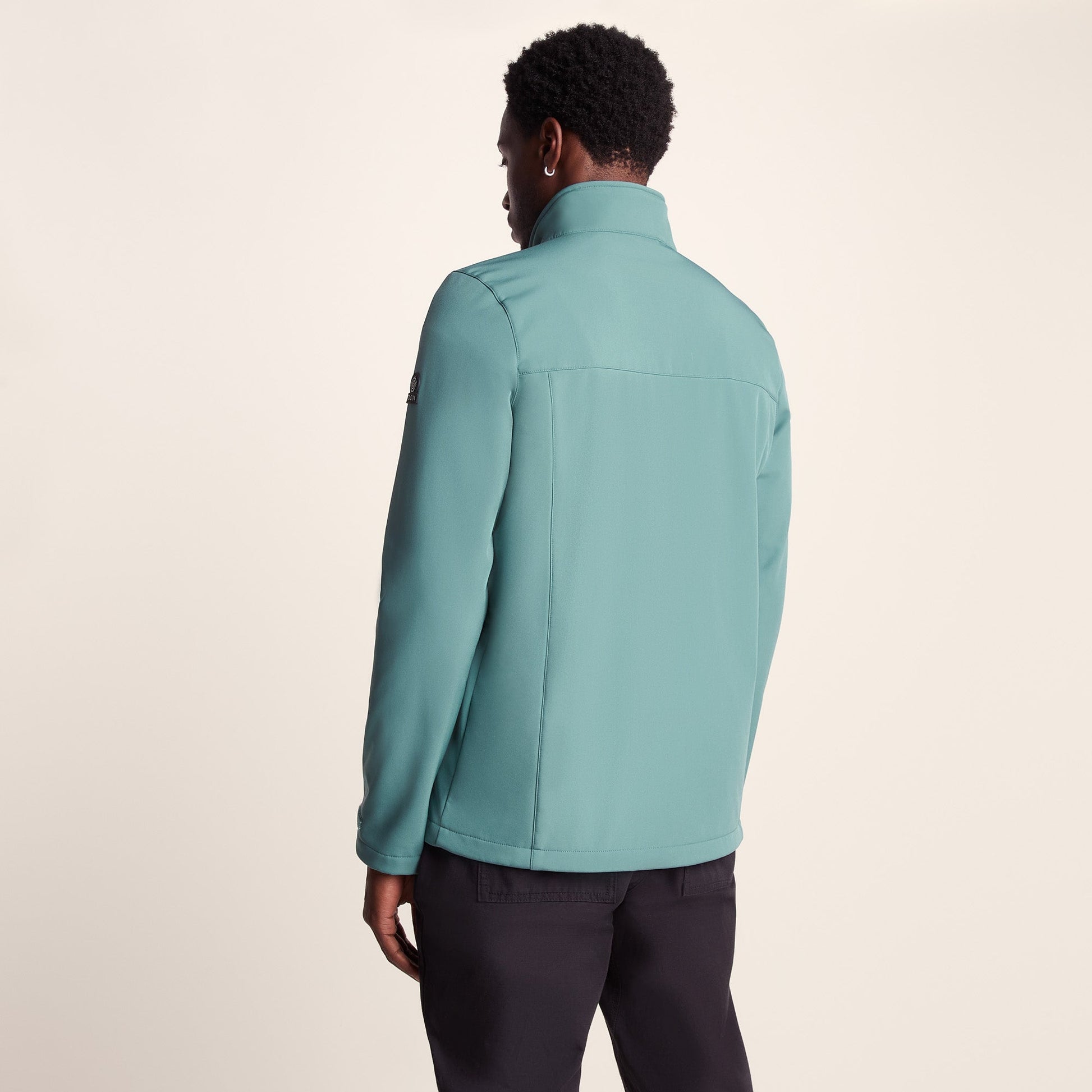 Feizor Mens Shower Resistant Softshell Jacket - Hydro Blue