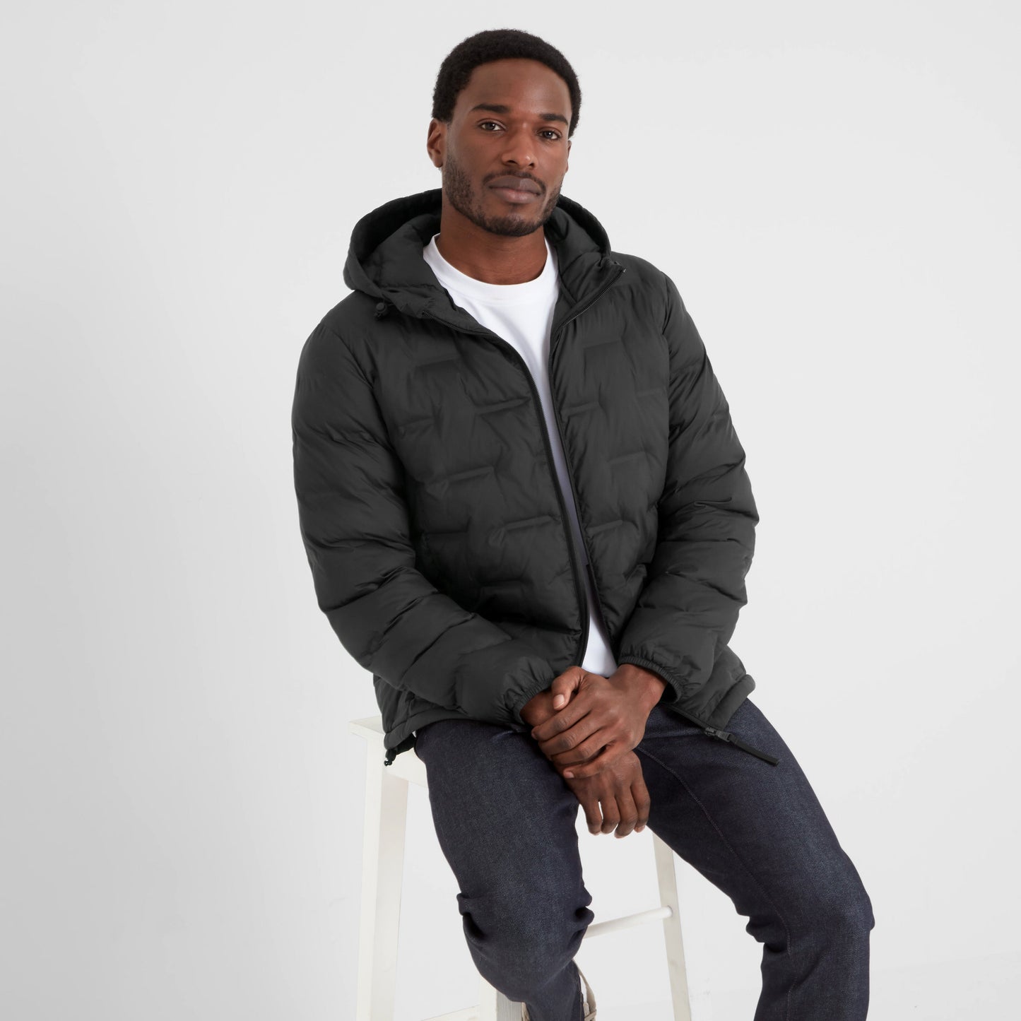 Fender Mens Shower Resistant Insulated Jacket - Black