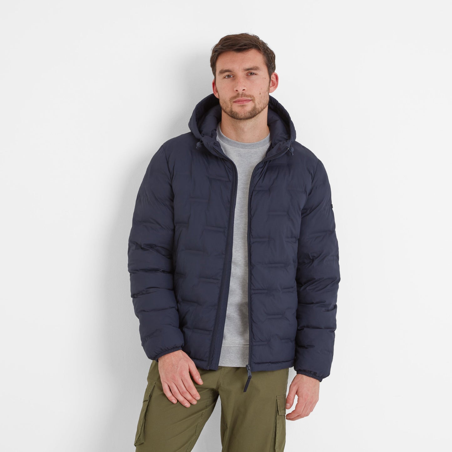 Fender Mens Shower Resistant Insulated Jacket - Dark Indigo