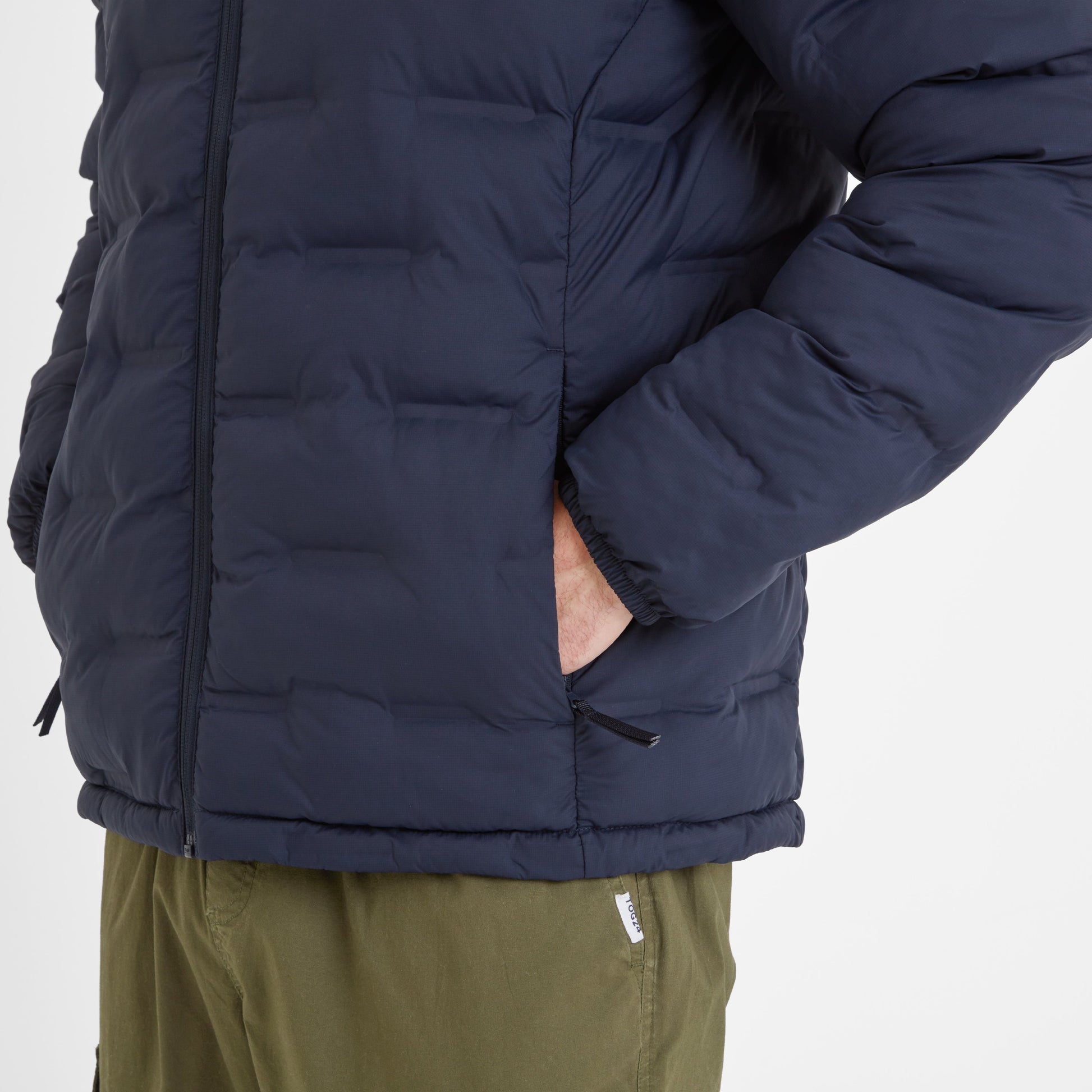 Fender Mens Shower Resistant Insulated Jacket - Dark Indigo