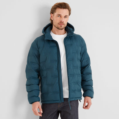 Fender Mens Shower Resistant Insulated Jacket - Petrol Green