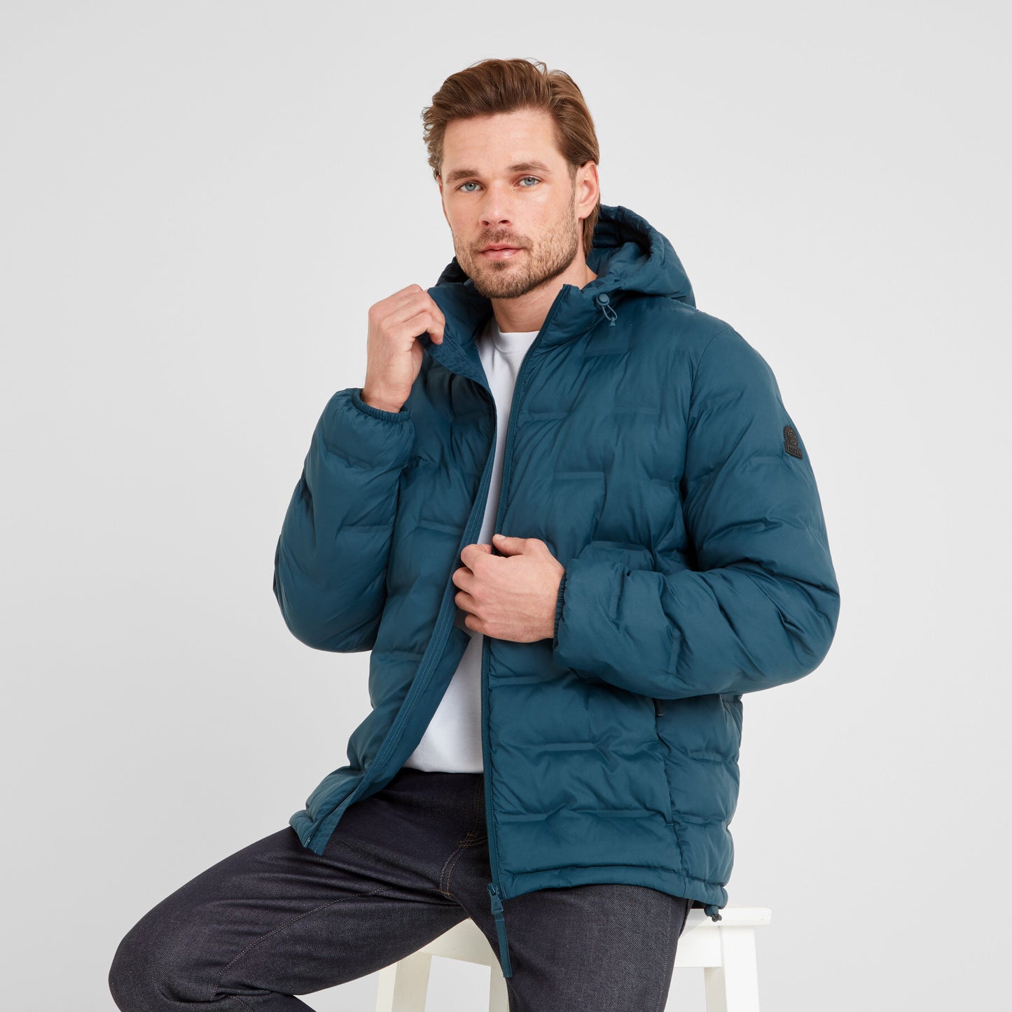 Fender Mens Shower Resistant Insulated Jacket - Petrol Green