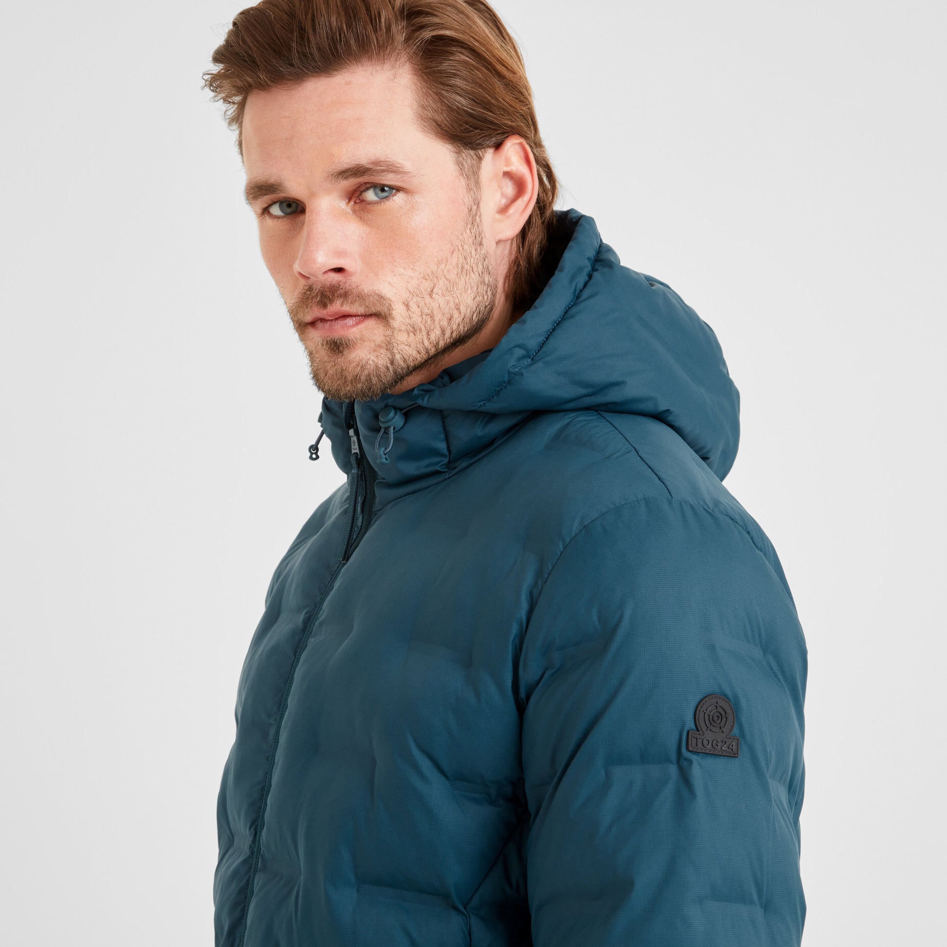 Fender Mens Shower Resistant Insulated Jacket - Petrol Green