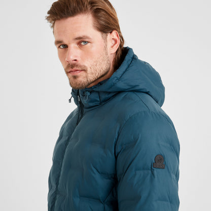 Fender Mens Shower Resistant Insulated Jacket - Petrol Green