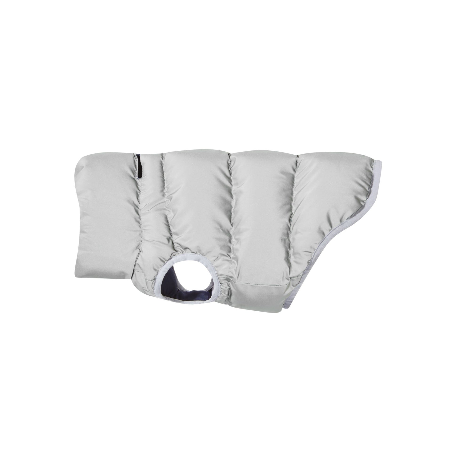 Fetch Padded Dog Coat XS - Oxford Blue/Light Mist/Lavender Grey
