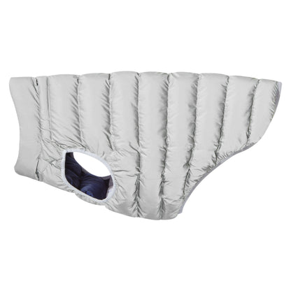 Fetch Padded Dog Coat XL - Oxford Blue/Light Mist/Lavender Grey