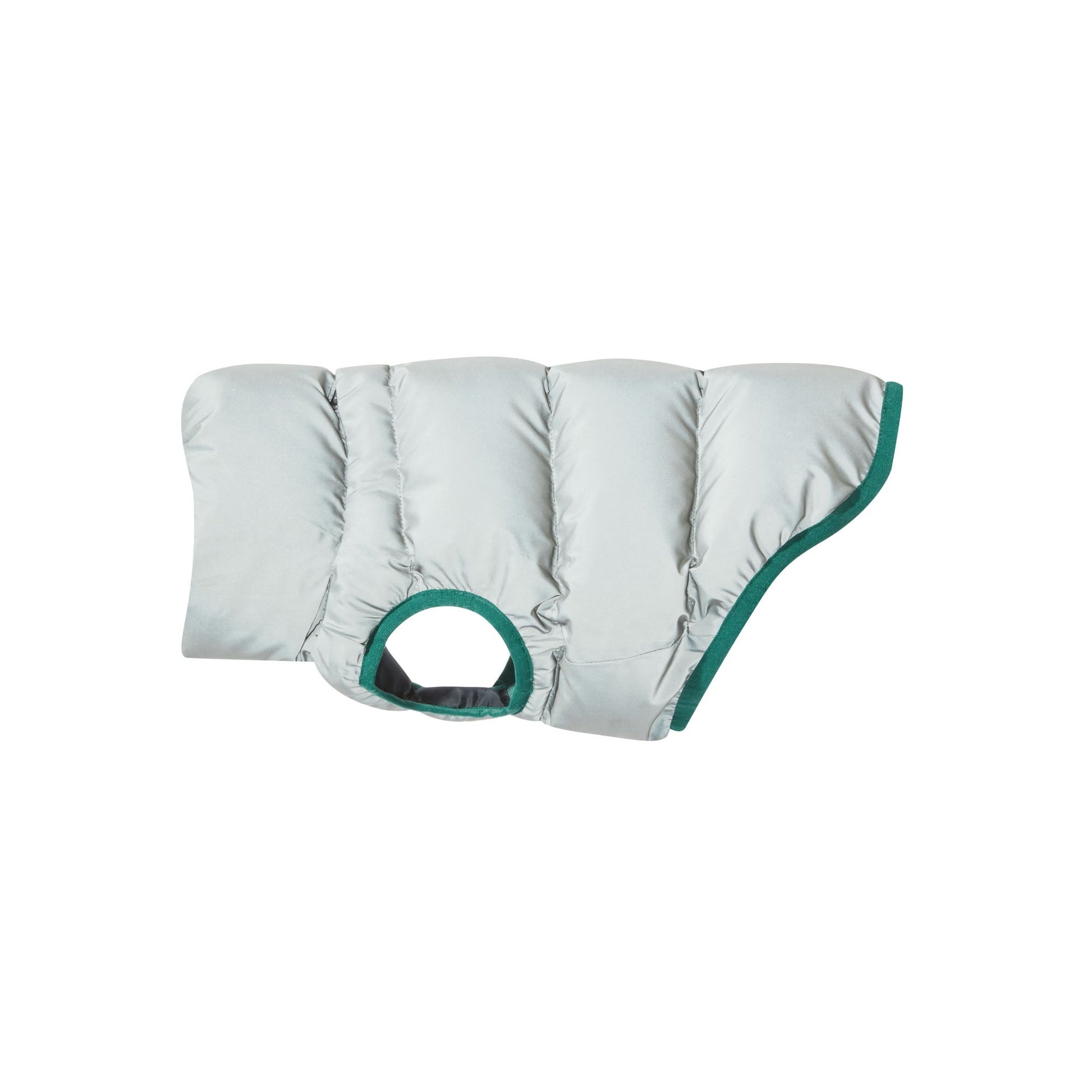 Fetch Padded Dog Coat XS - Dark Indigo/Mahogany Orange/Dark Turquoise