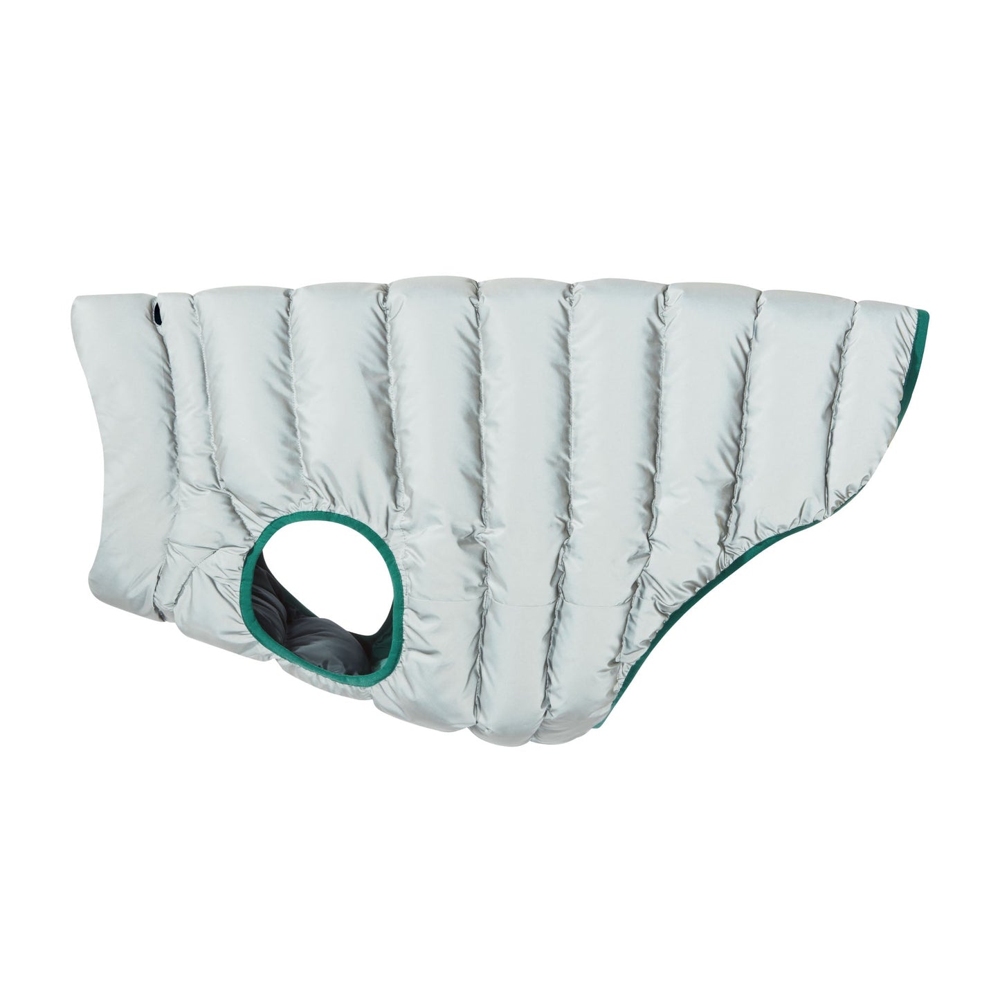 Fetch Padded Dog Coat L - Dark Indigo/Mahogany Orange/Dark Turquoise