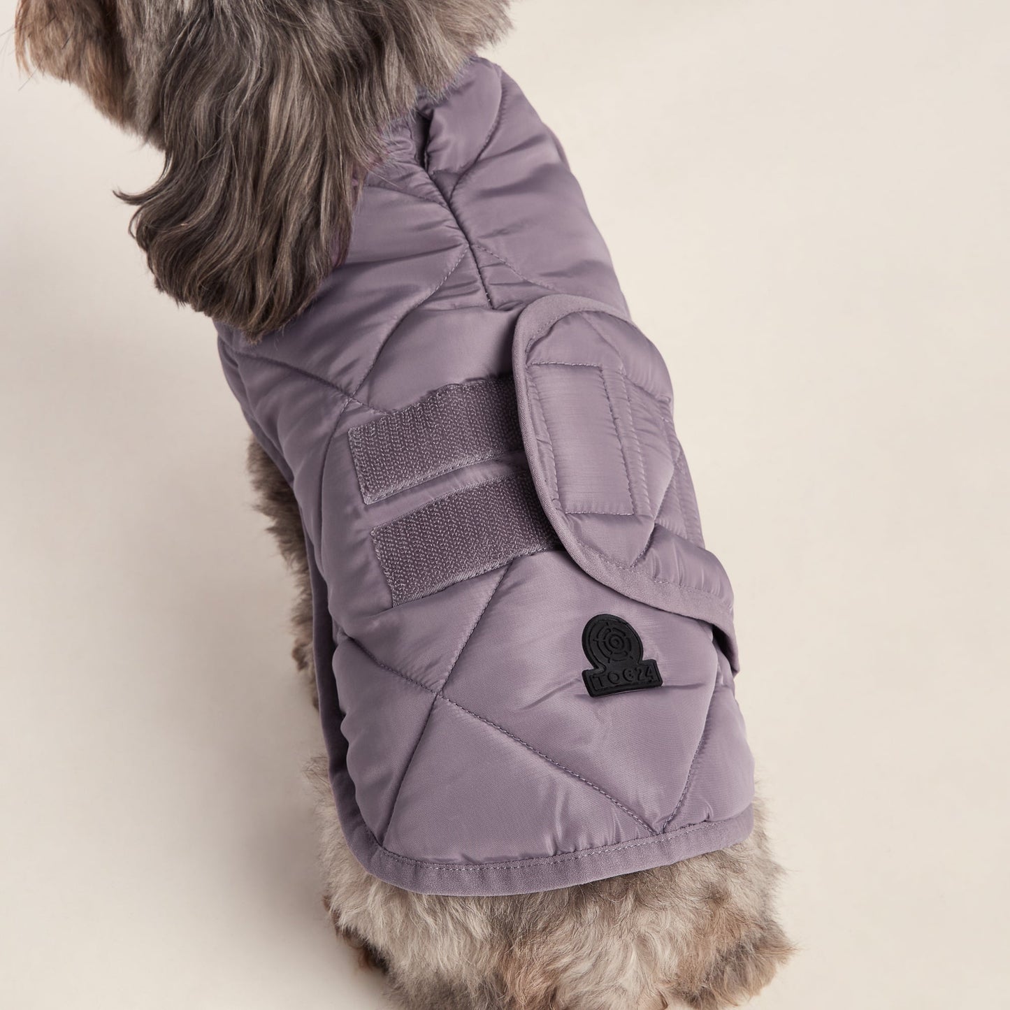 Fido Padded Dog Coat XS - Dusky Lilac