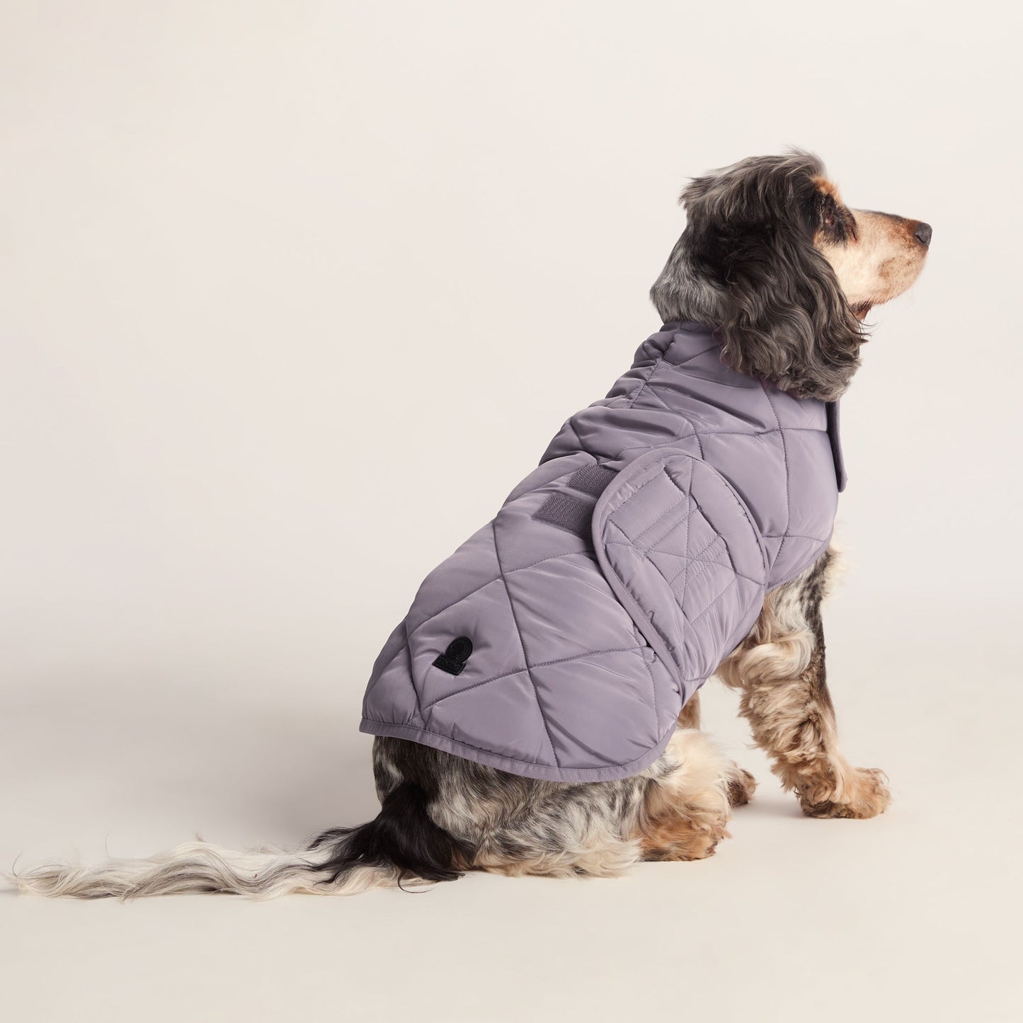 Fido Padded Dog Coat M - Dusky Lilac