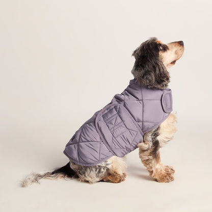 Fido Padded Dog Coat M - Dusky Lilac