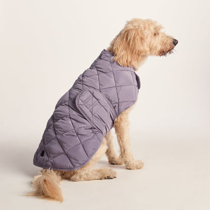 Fido Padded Dog Coat XL - Dusky Lilac