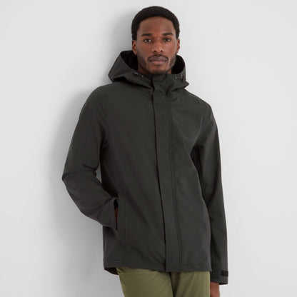 Flynn Mens Waterproof Jacket - Black